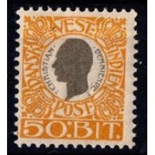 1903 - Dansk Vestindien - AFA 29 - Frimærke - Christian IX - Postfrisk.